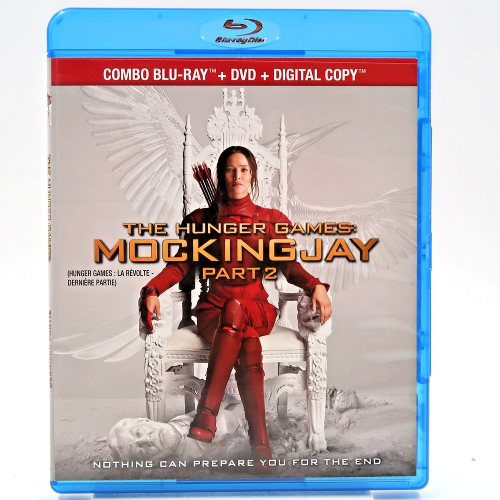 The Hunger Games Mockingjay Part 2 Blu-ray DVD Jennifer Lawrence 2015 PG